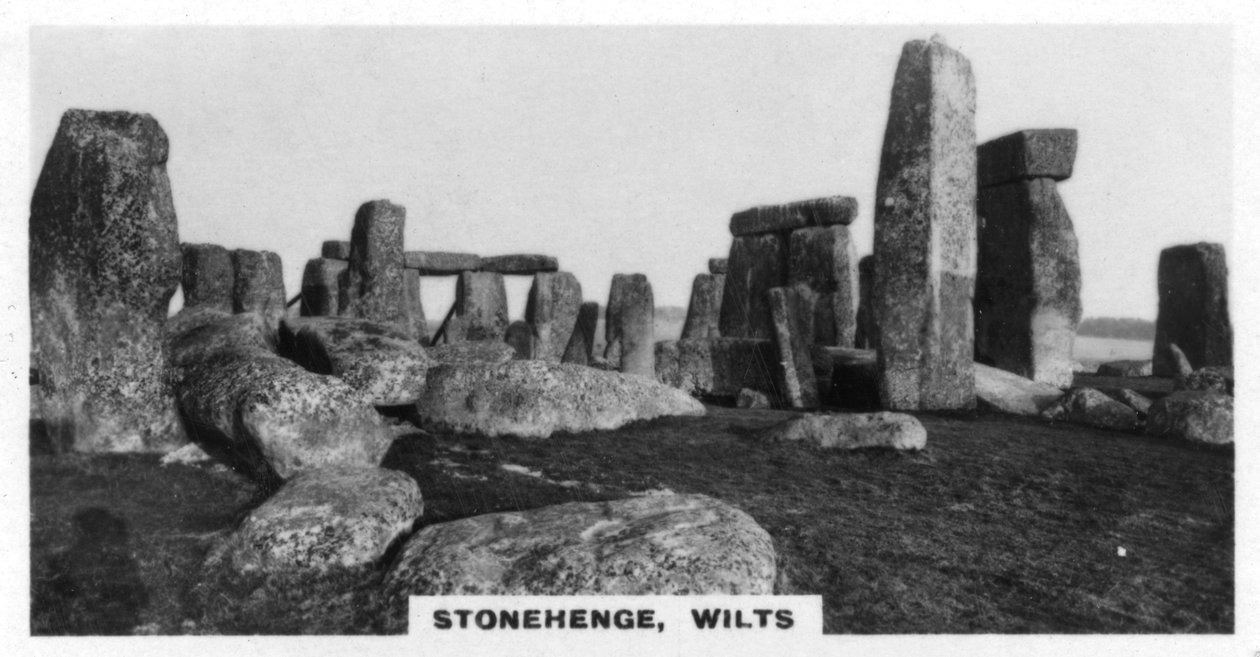 Stonehenge, Wiltshire, ca 1920-tallet av Unbekannt