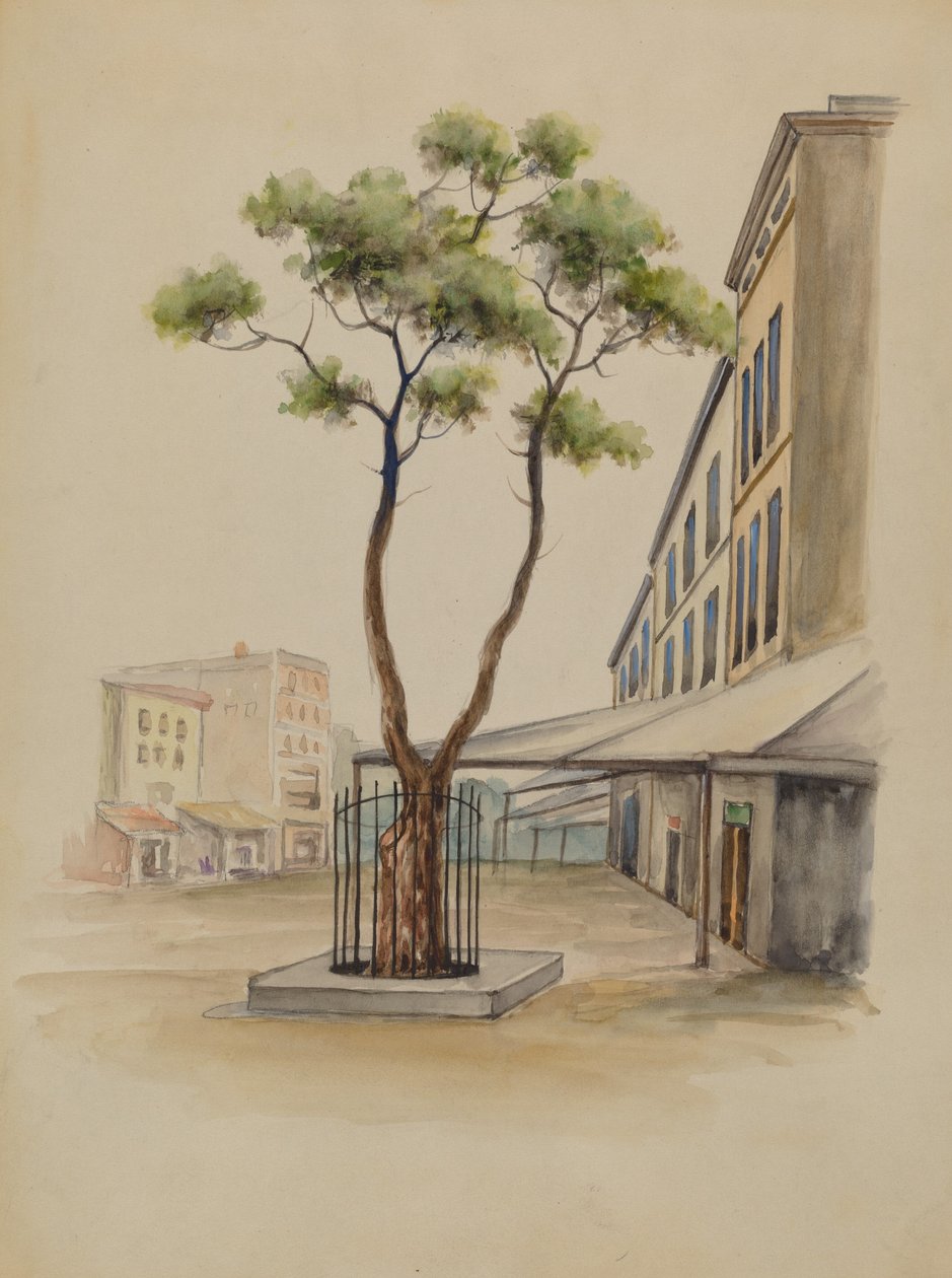 Gatescene, 19351942. av Unbekannt