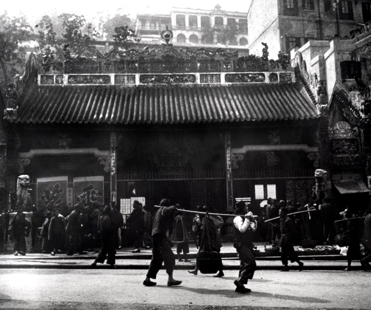 Gatescene, Hong Kong, 1900 av Unbekannt