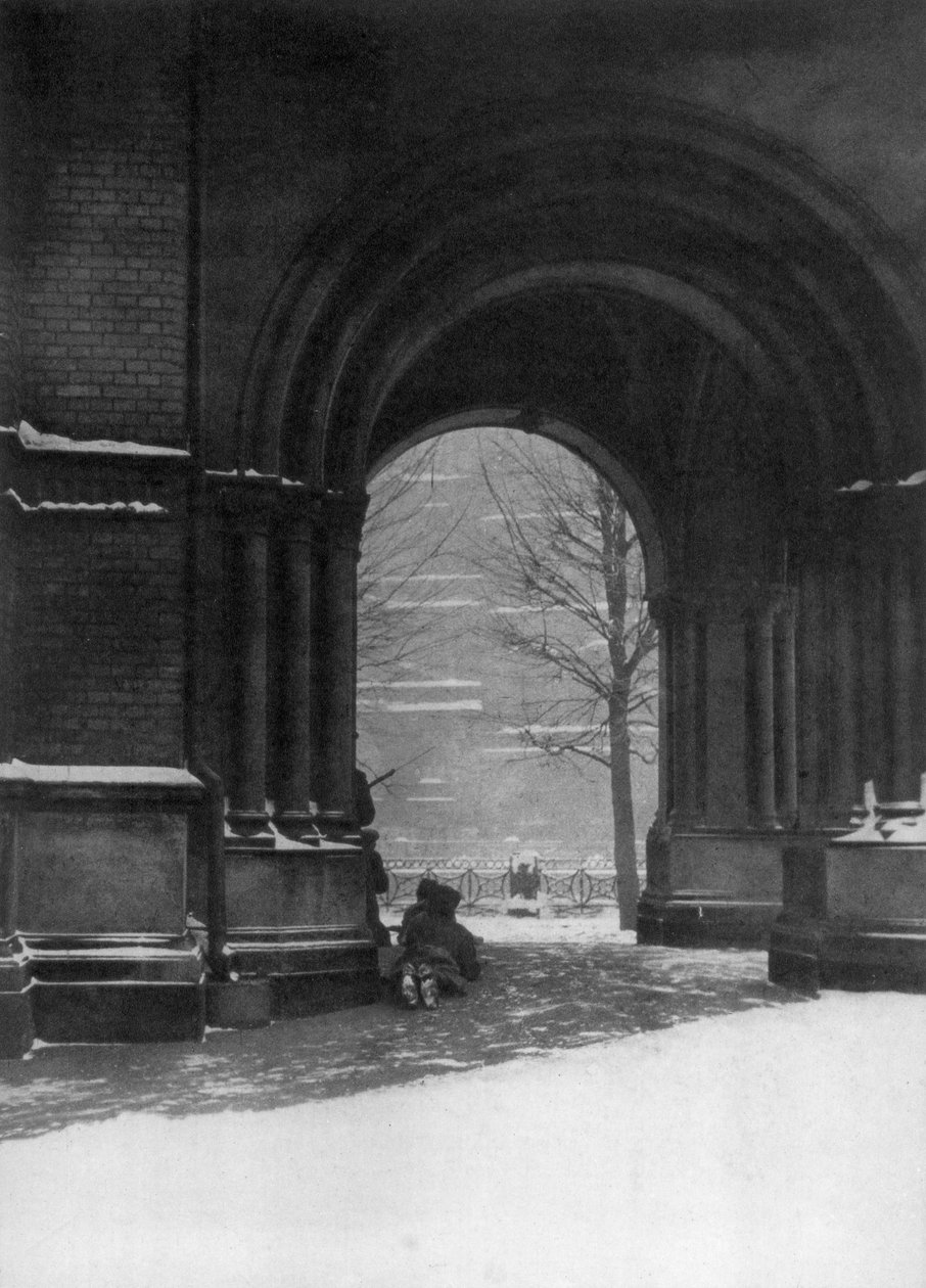 Gatekamp, Petrograd, Russland, 12.–18. mars 1917 av Unbekannt