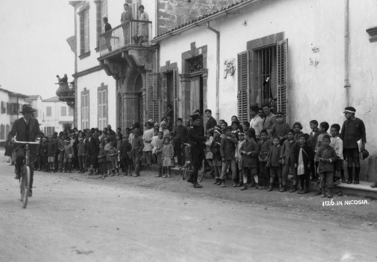 Gatebilde, Nikosia, Kypros, c1920-c1930s av Unbekannt
