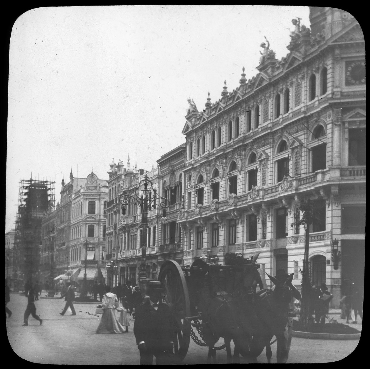 Gatebilde, Rio de Janeiro, Brasil, slutten av 1800- eller begynnelsen av 1900-tallet av Unbekannt