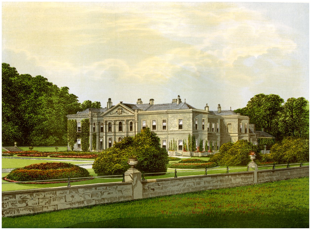Studley Royal, Yorkshire, hjemmet til Marquess of Ripon, c1880 av Unbekannt