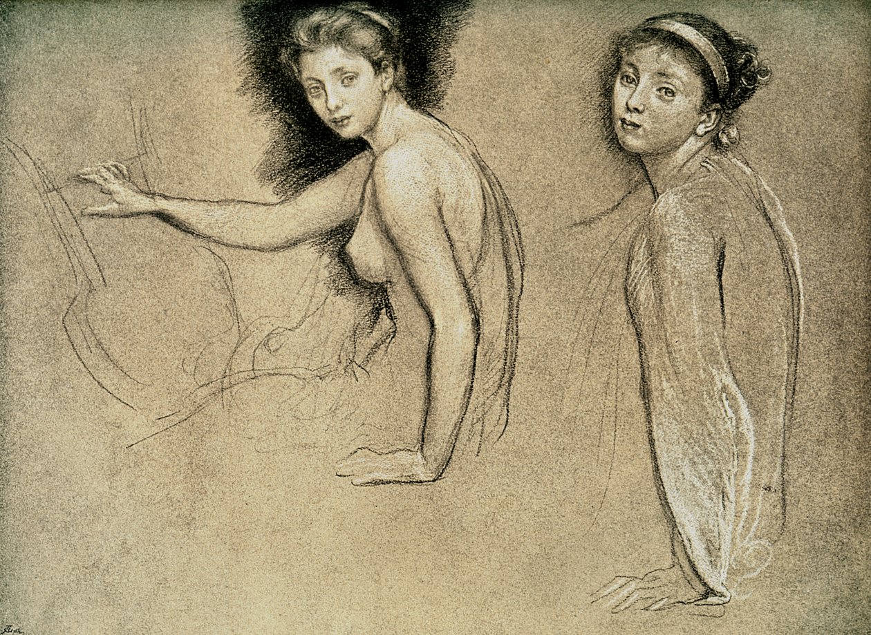 Studie, 1895 av Unbekannt