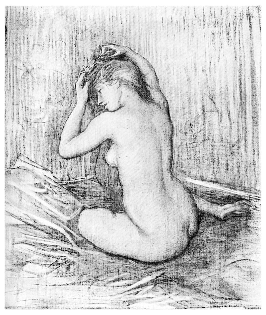 Studie, 1901 av Unbekannt