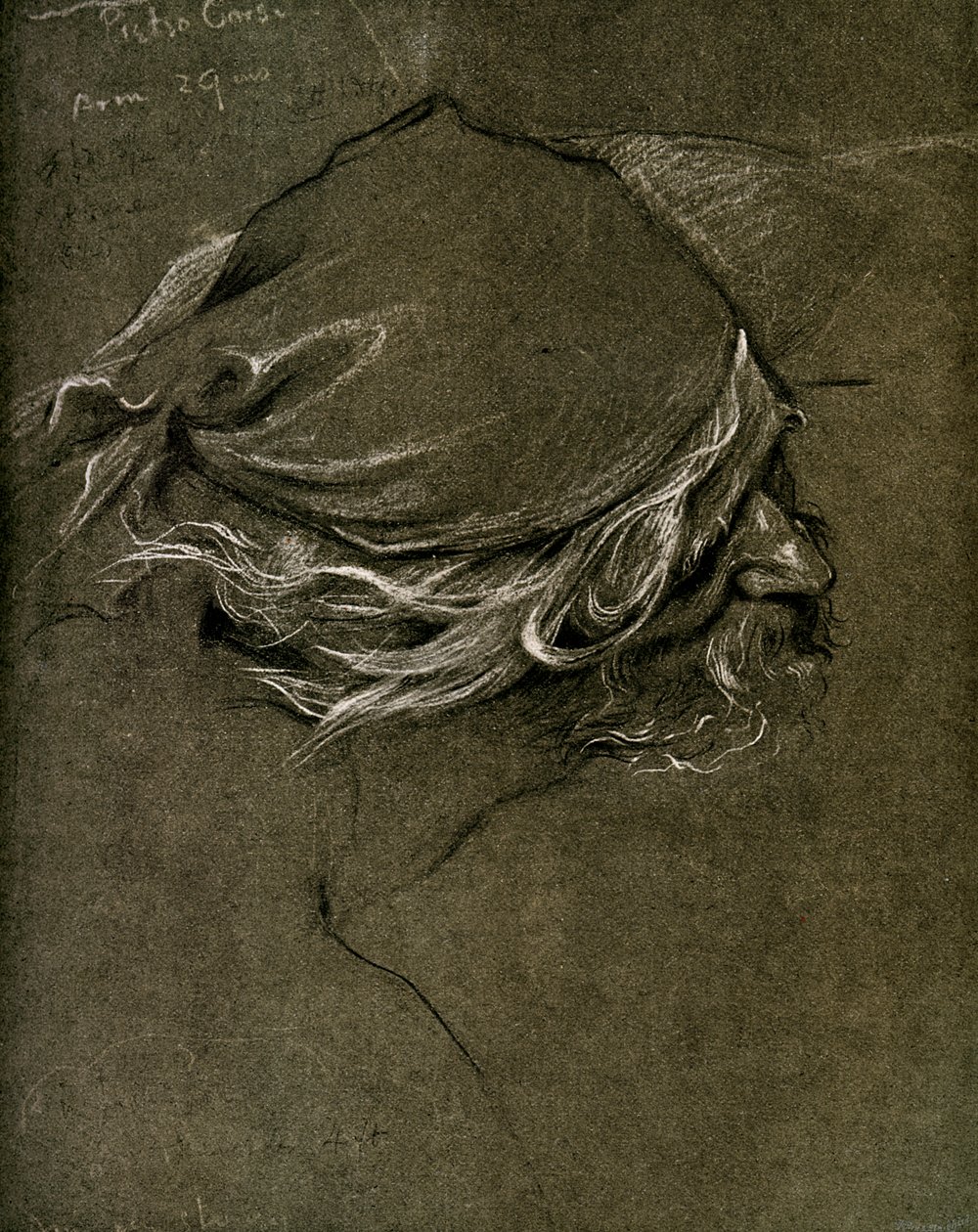 Studie for The Sea Maiden, av Herbert J Draper, 1899 av Unbekannt