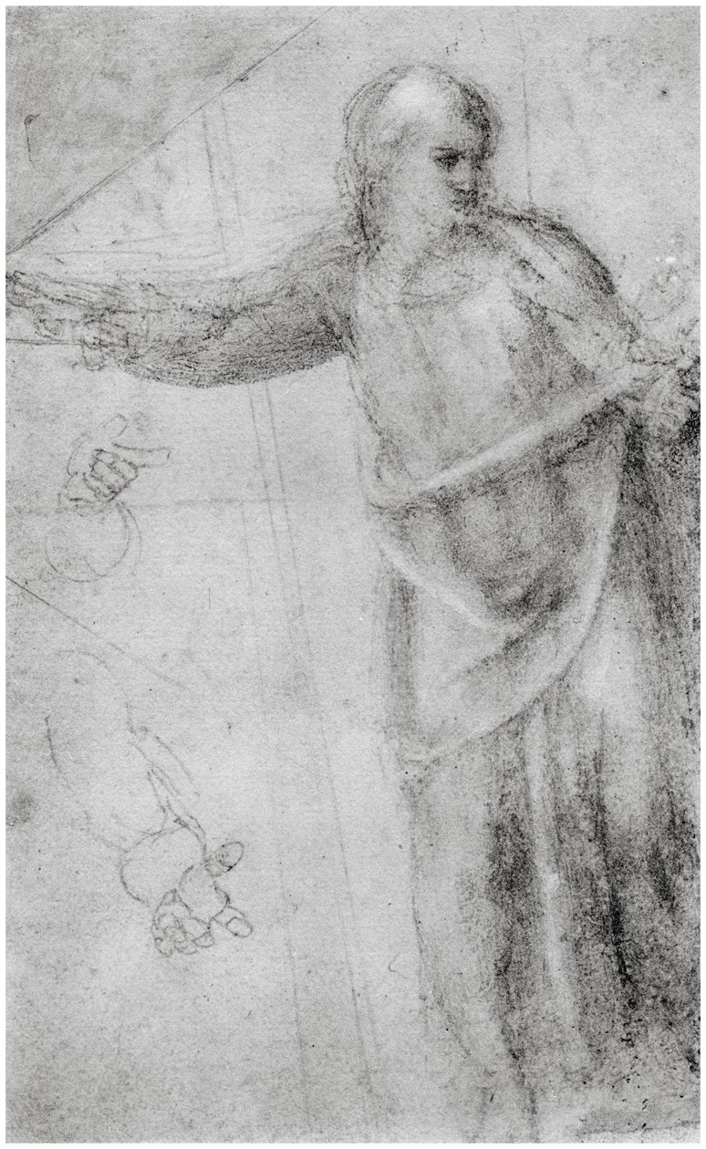 Studer for en Kristusfigur, c1555 1958 av Unbekannt