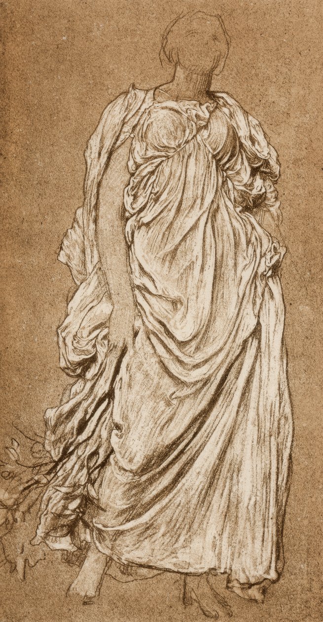 Studie for Daphnephoria, c1874-1876 c1880-1882 av Unbekannt