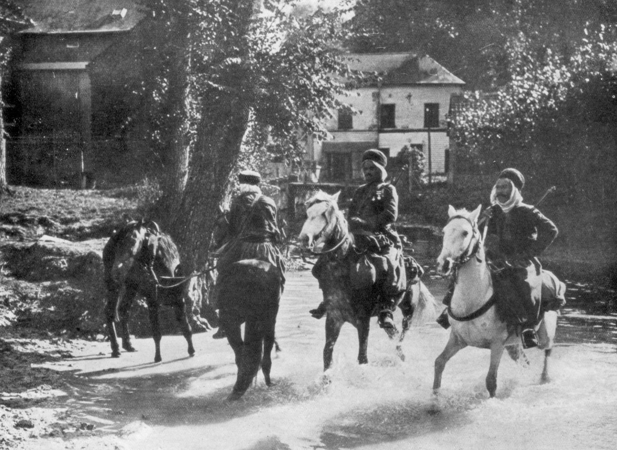 Sudanesisk kavaleri, Frankrike, 1915 av Unbekannt