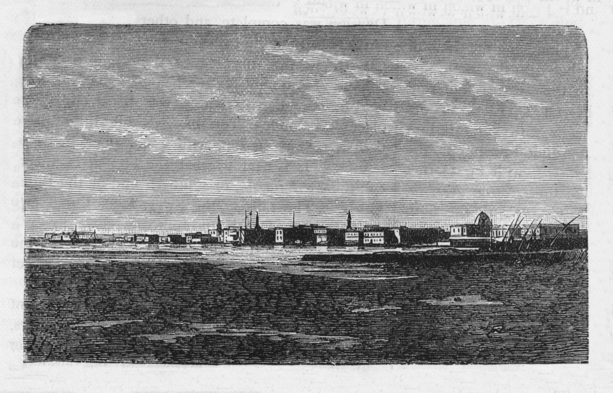 Suez, ca 1882 av Unbekannt