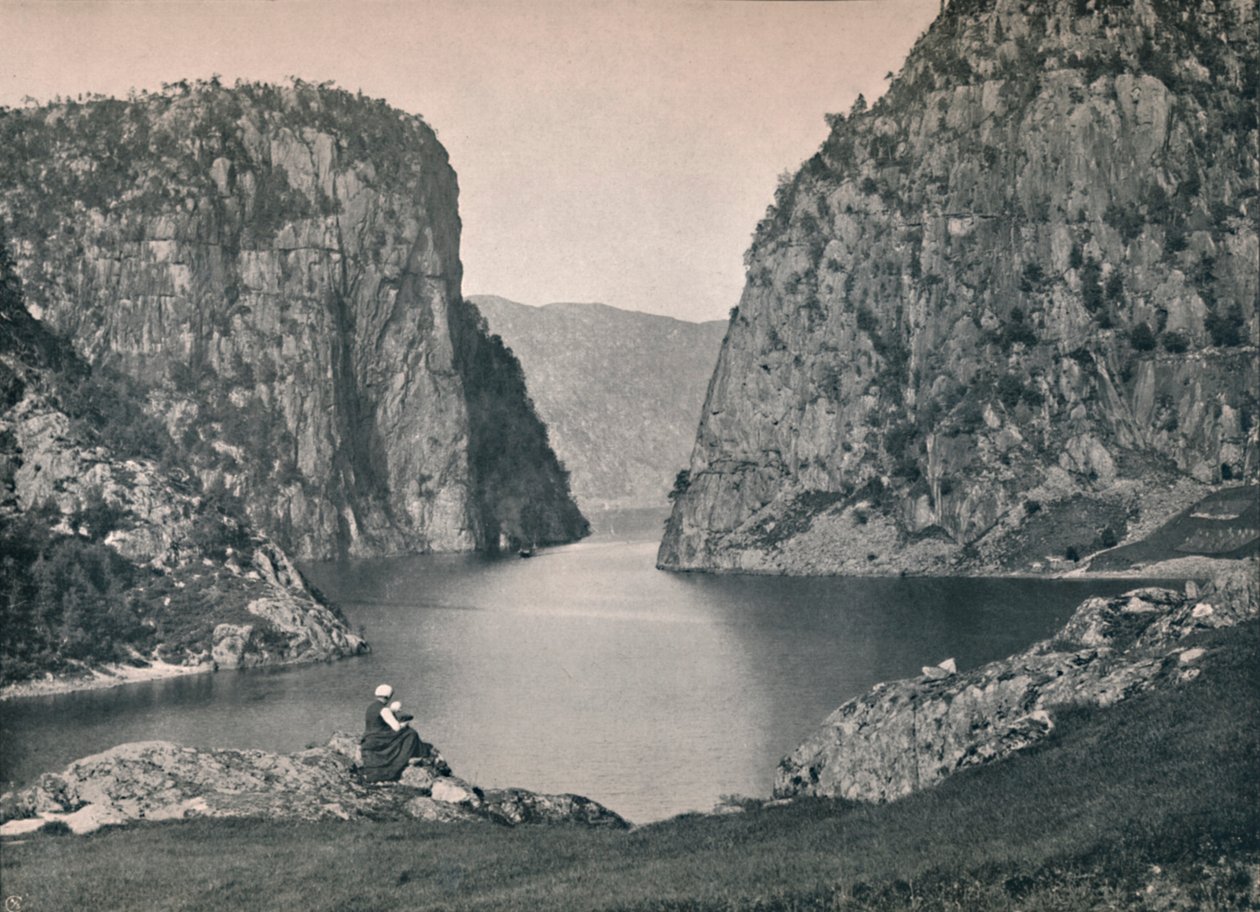 Suldal Gate, 1914. av Unbekannt