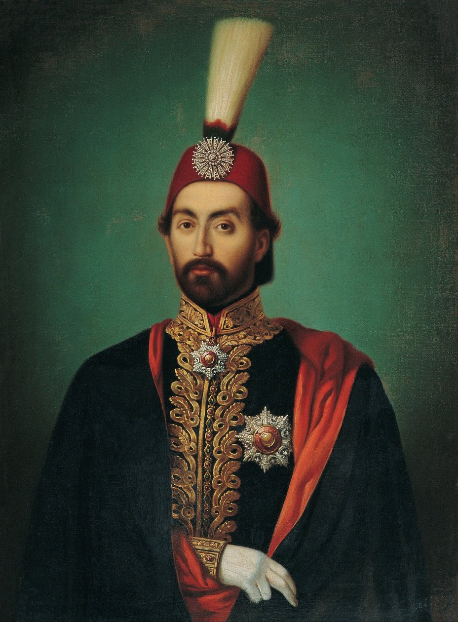 Sultan Abdülmecid IN, midten av 1800-tallet. av Unbekannt
