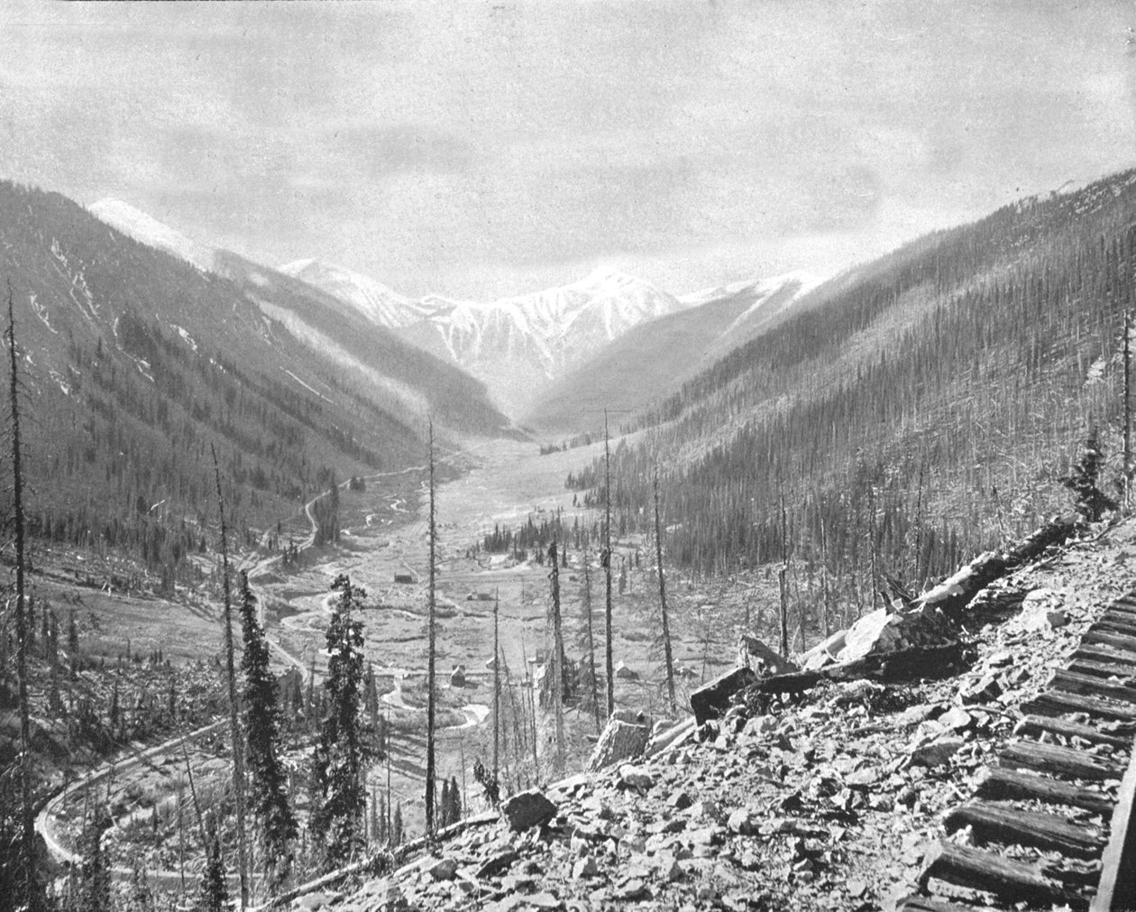 Sultan Mountain, nær Silverton, Colorado, USA, c1900. av Unbekannt