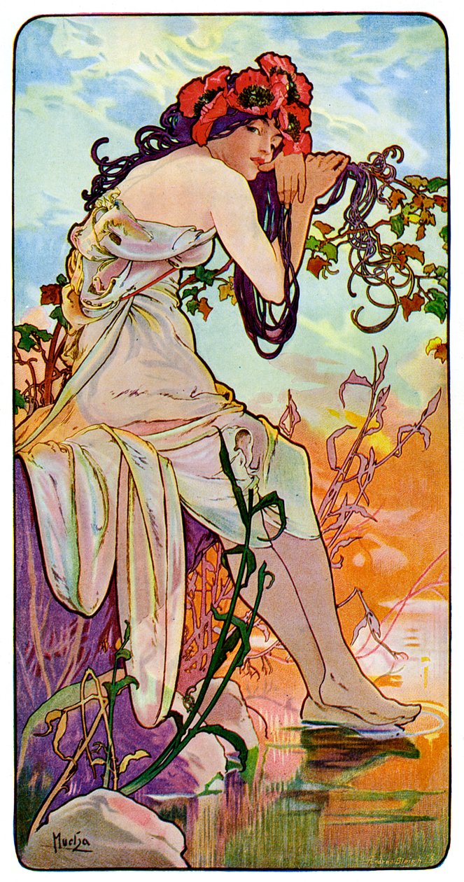 Sommeren, 1899 av Unbekannt