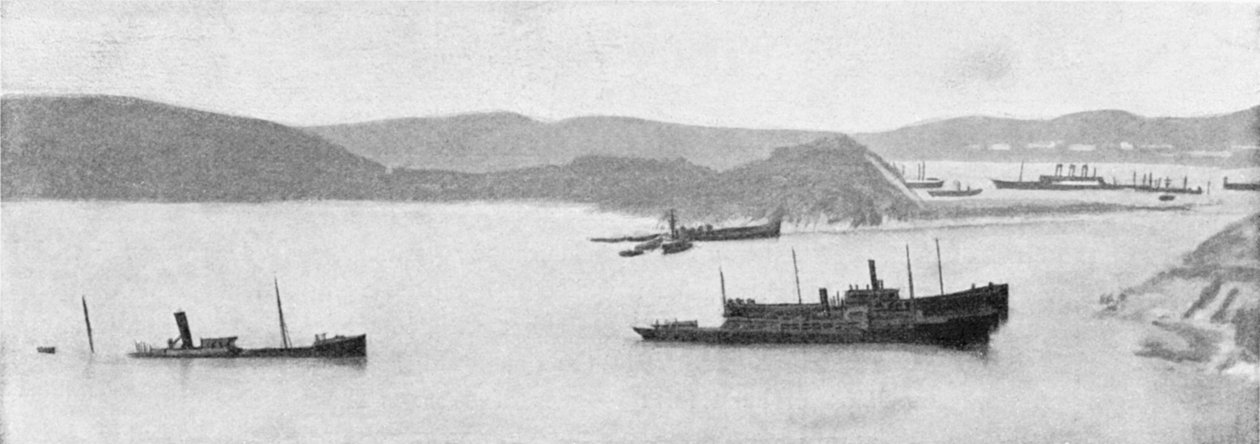 Sunne japanske skip, russisk-japansk krig, 1904-5 av Unbekannt