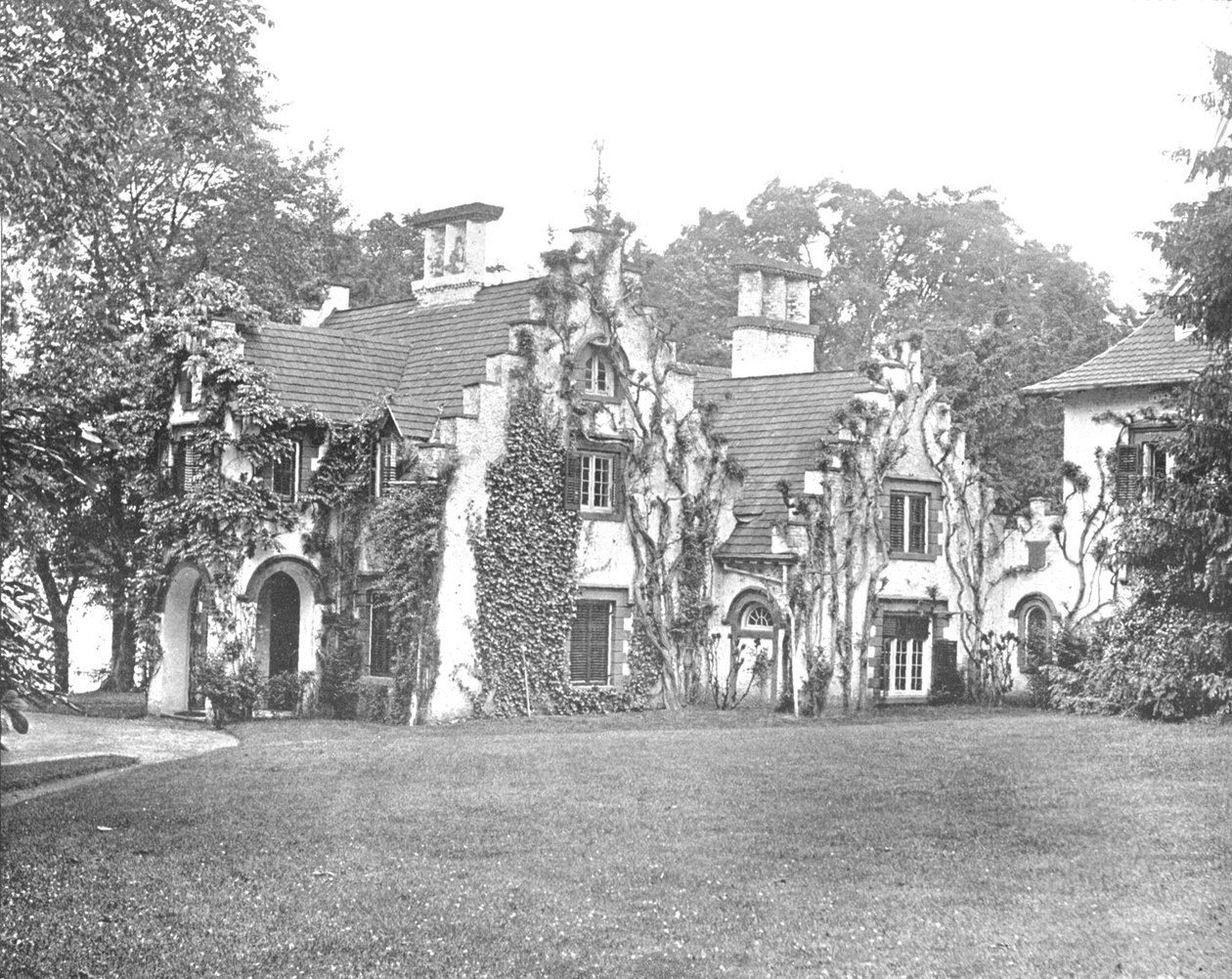 Sunnyside, hjemmet til Washington Irving, nær Tarrytown, New York State, USA, c1900. av Unbekannt