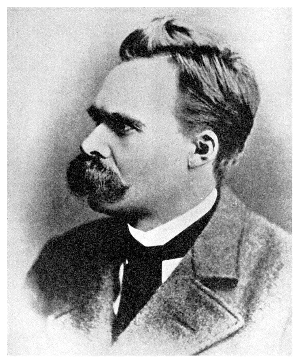 Supermann: Friedrich Nietzsche, tysk filosof, 1800-tallet 1956 av Unbekannt