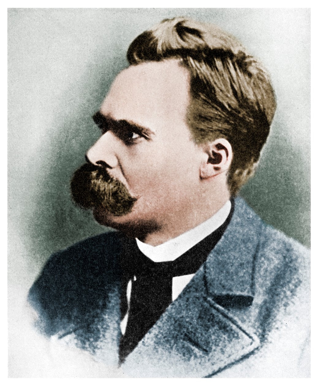 Supermann: Friedrich Nietzsche, tysk filosof, 1800-tallet 1956 av Unbekannt