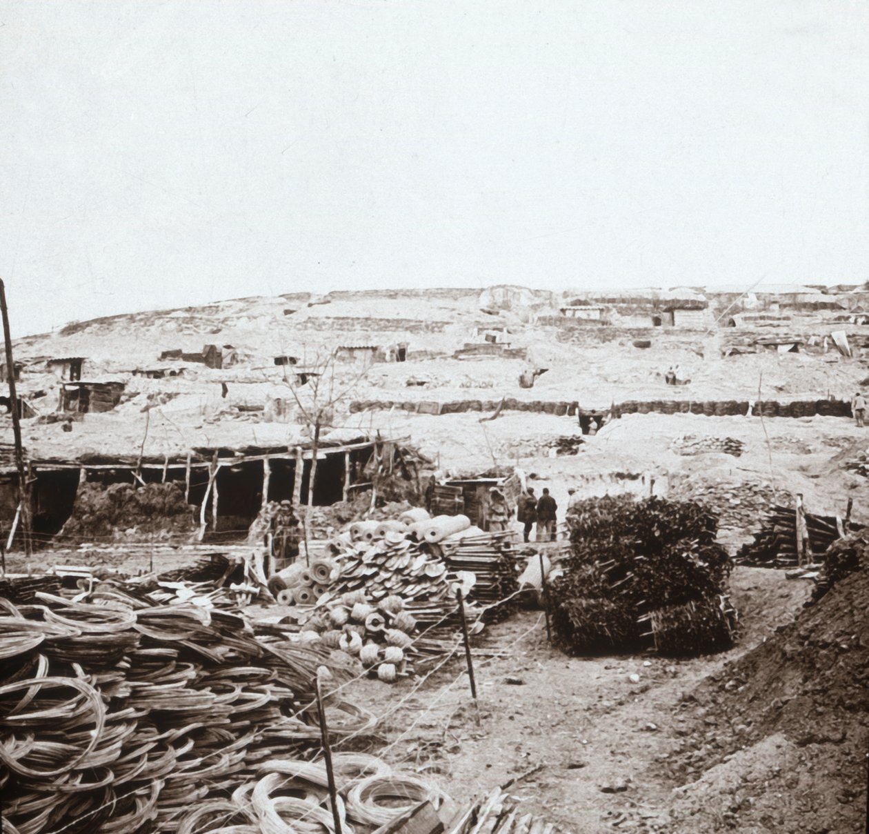 Rekvisitadepot, Massiges, Nord-Frankrike, c1914-c1918. av Unbekannt