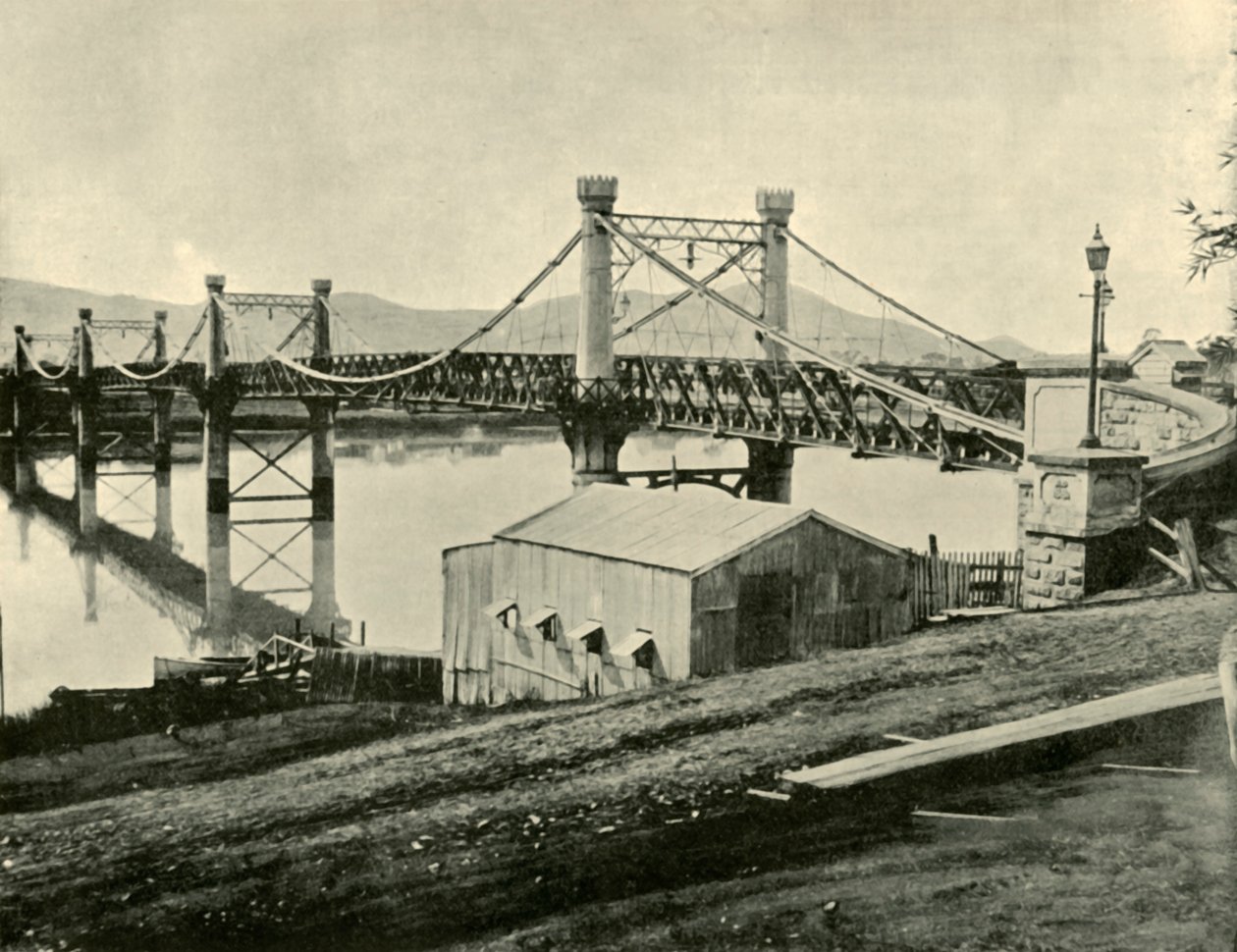 Hengebro, over Fitzroy, 1901. av Unbekannt
