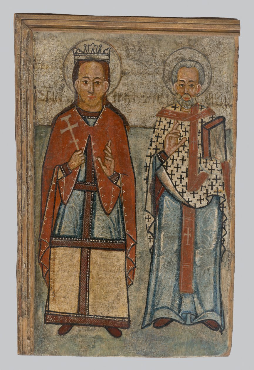 Sv. Paraskeva og St. Mikuláš av Unbekannt