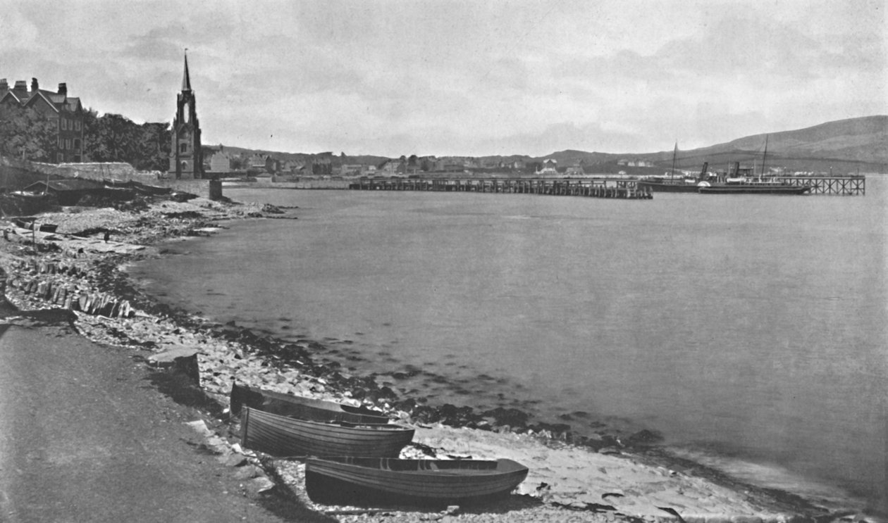 Swanage Bay and Pier, c1910 av Unbekannt