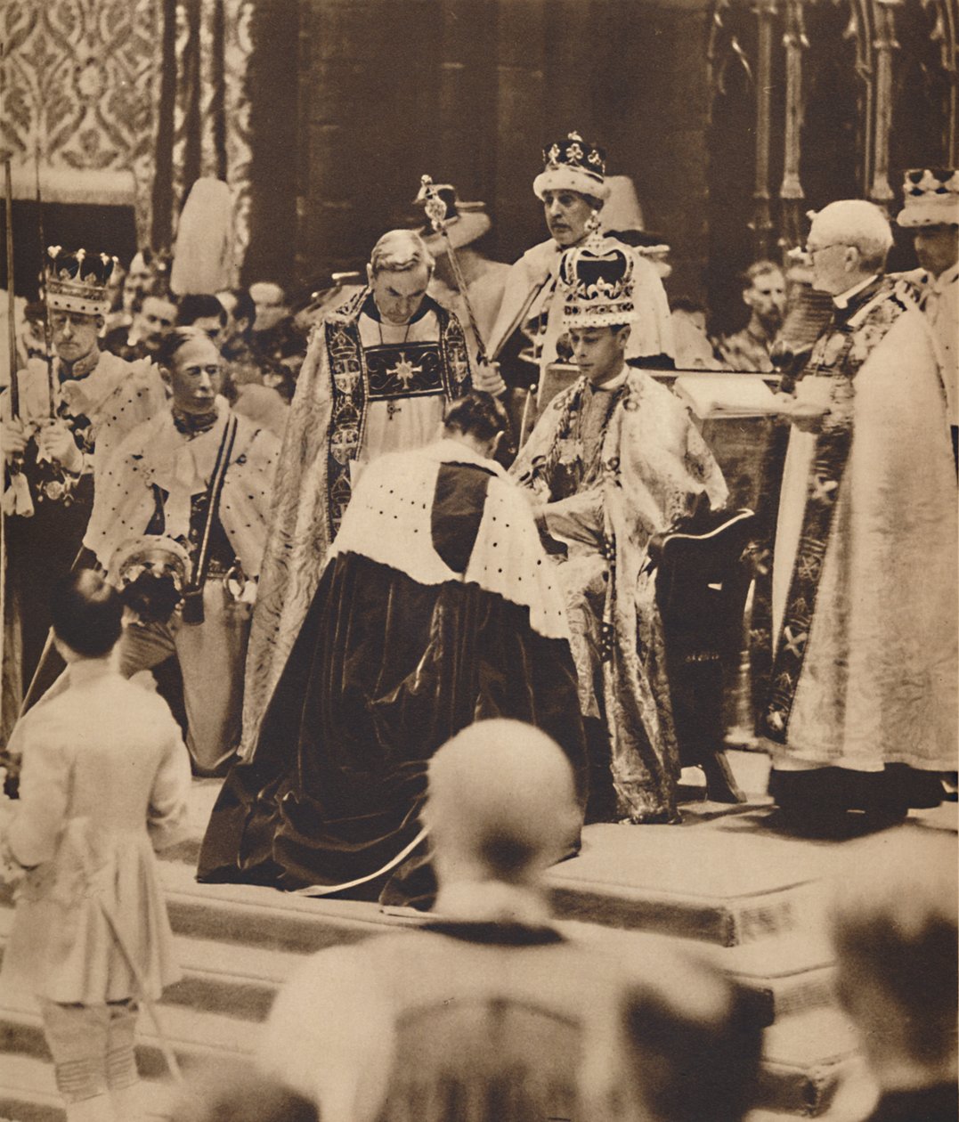 Swaring Fealty, 12. mai 1937 av Unbekannt