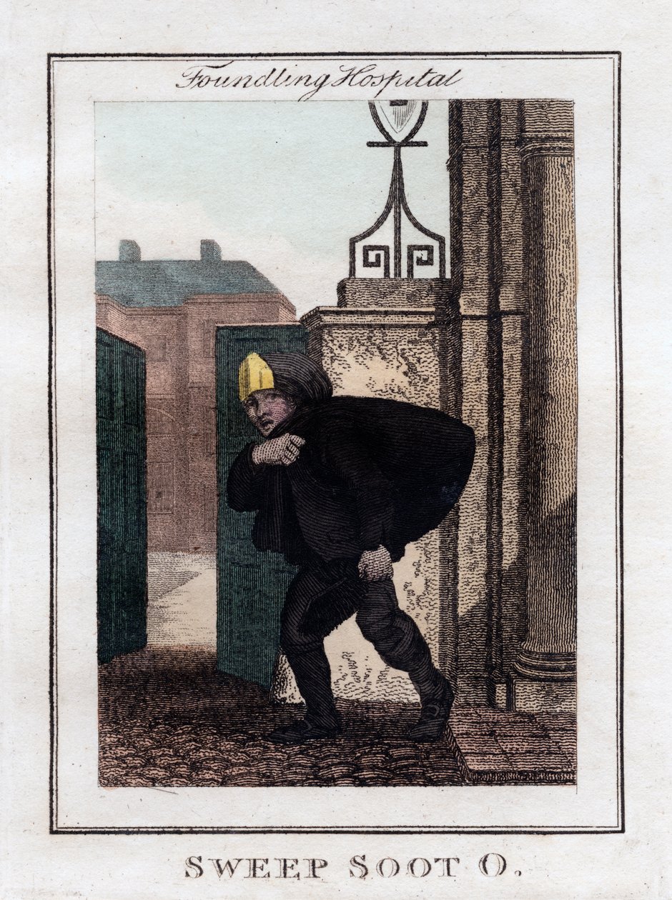 Sweep Soot O, Foundling Hospital, London, 1805 av Unbekannt