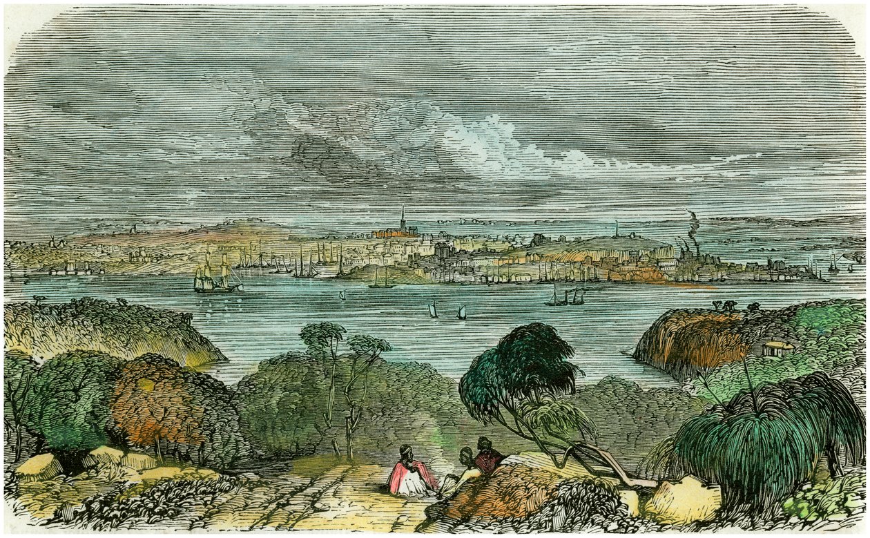 Sydney, New South Wales, Australia, c1870 av Unbekannt
