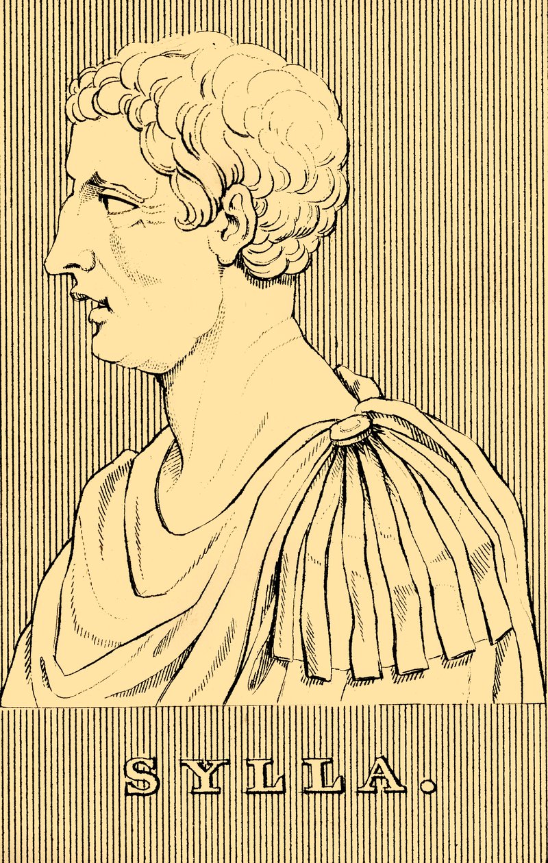 Sylla, ca 138 f.Kr.-78 f.Kr., 1830. av Unbekannt