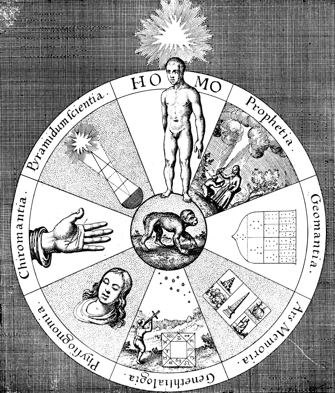 Synopsis av spåkunstnere, 1617-1619 av Unbekannt