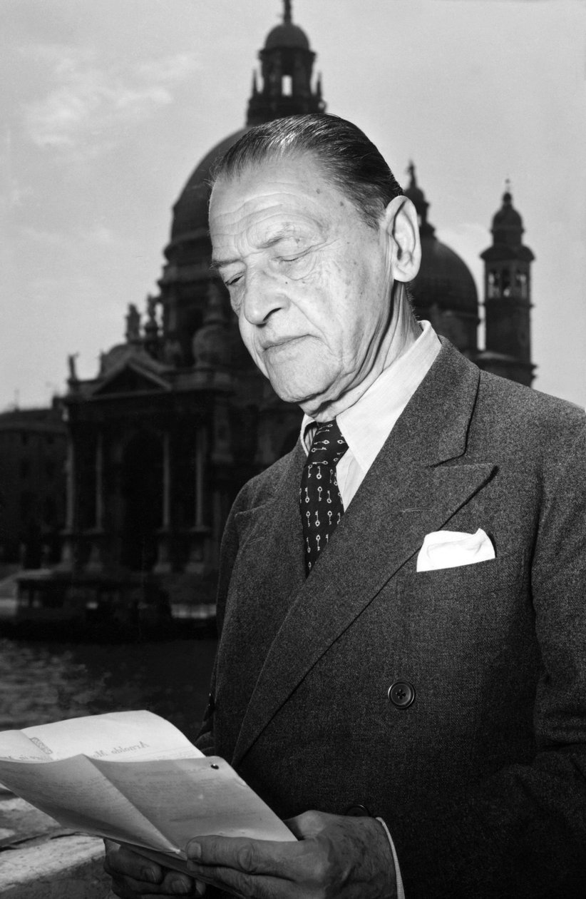 SKRIFTEREN WILLIAM SOMERSET MAUGHAM - VENICE - 1951 av Unbekannt