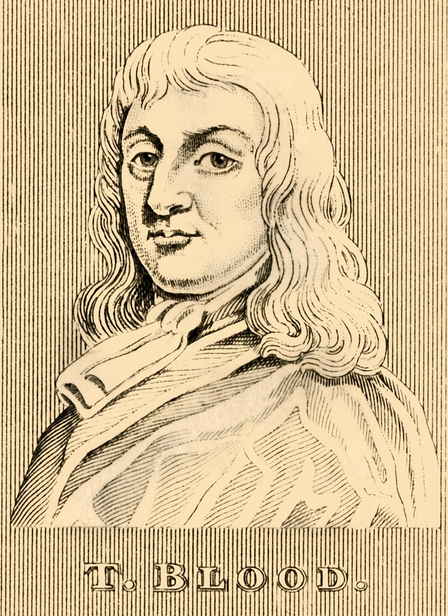 T. Blood, 1618-1680, 1830. av Unbekannt