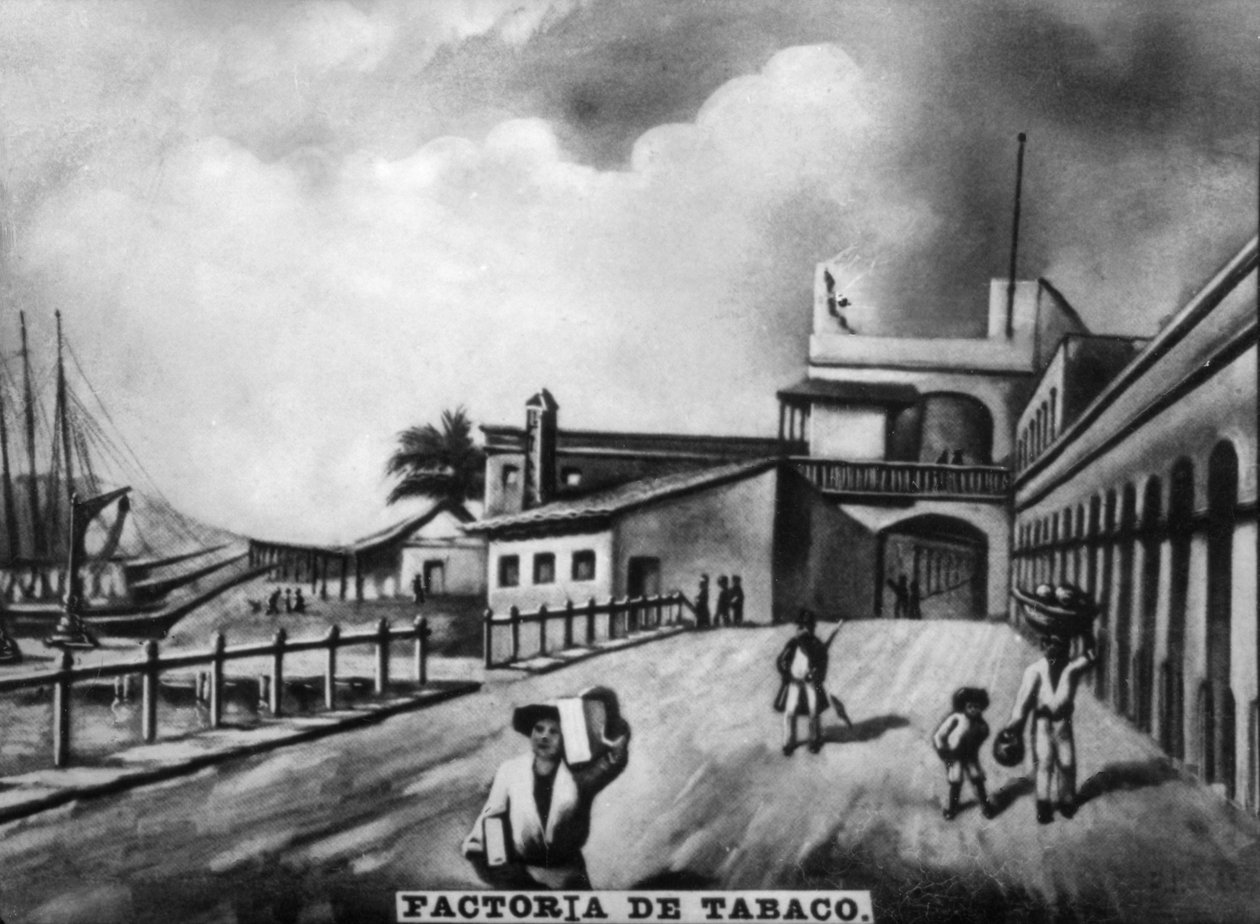 Tobakksfabrikk, 1600-tallet, 1920-tallet av Unbekannt