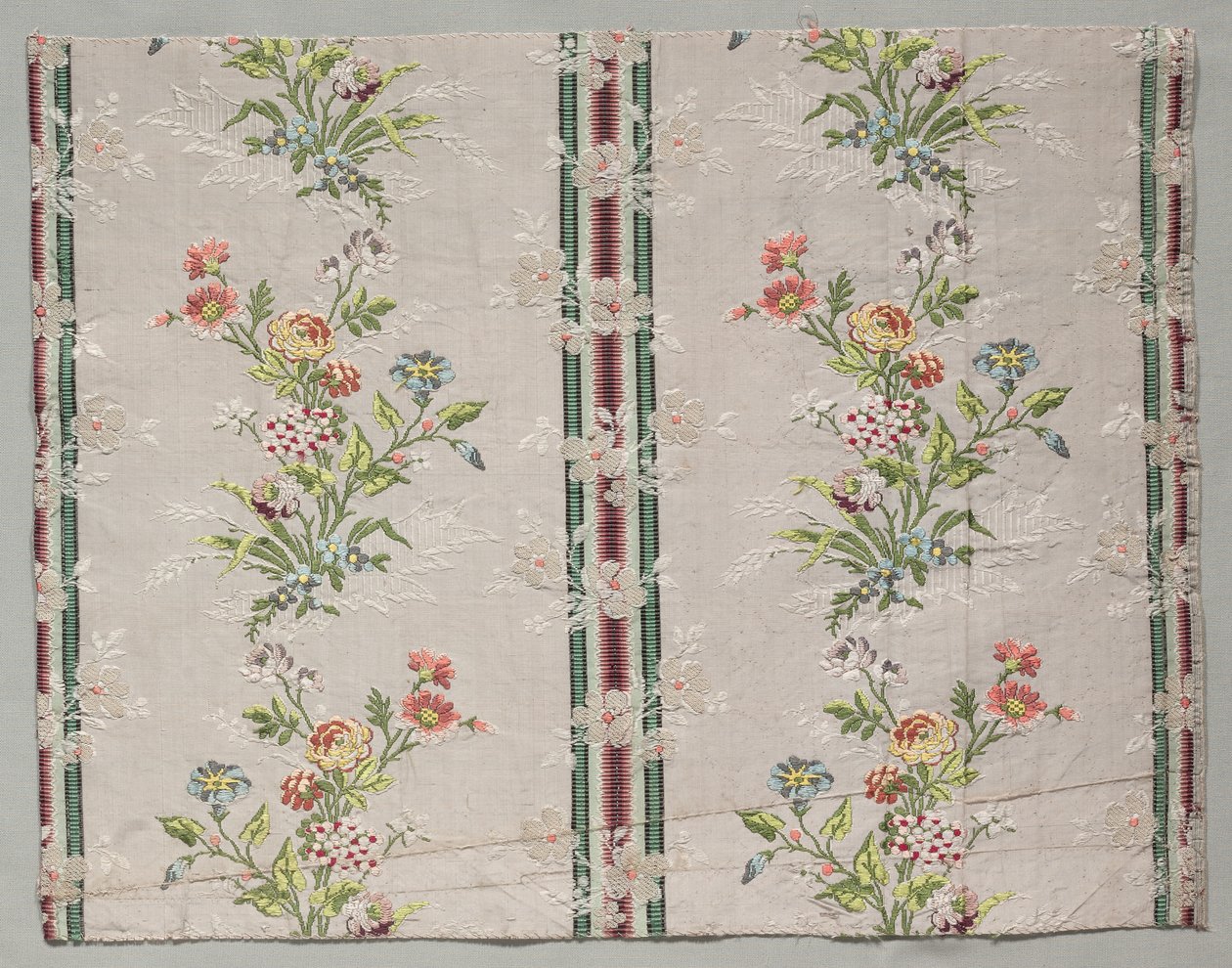 Taft, brokadert, ca. 1790. av Unbekannt