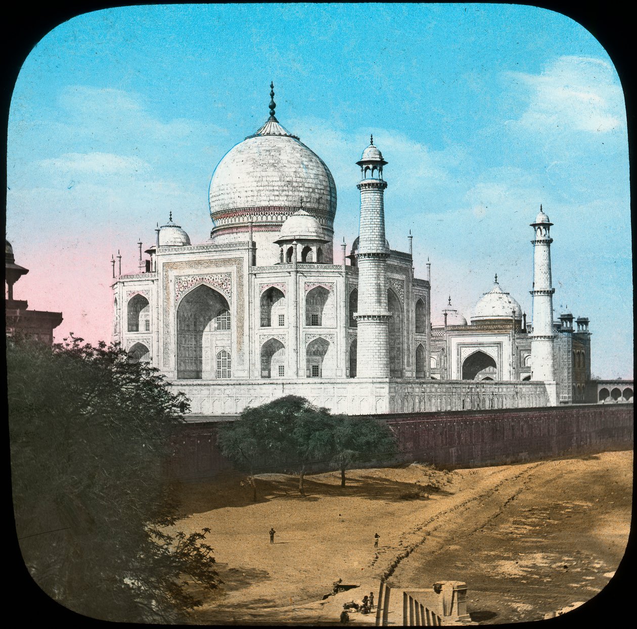 Taj Mahal, Agra, Uttar Pradesh, India, slutten av 1800- eller begynnelsen av 1900-tallet av Unbekannt