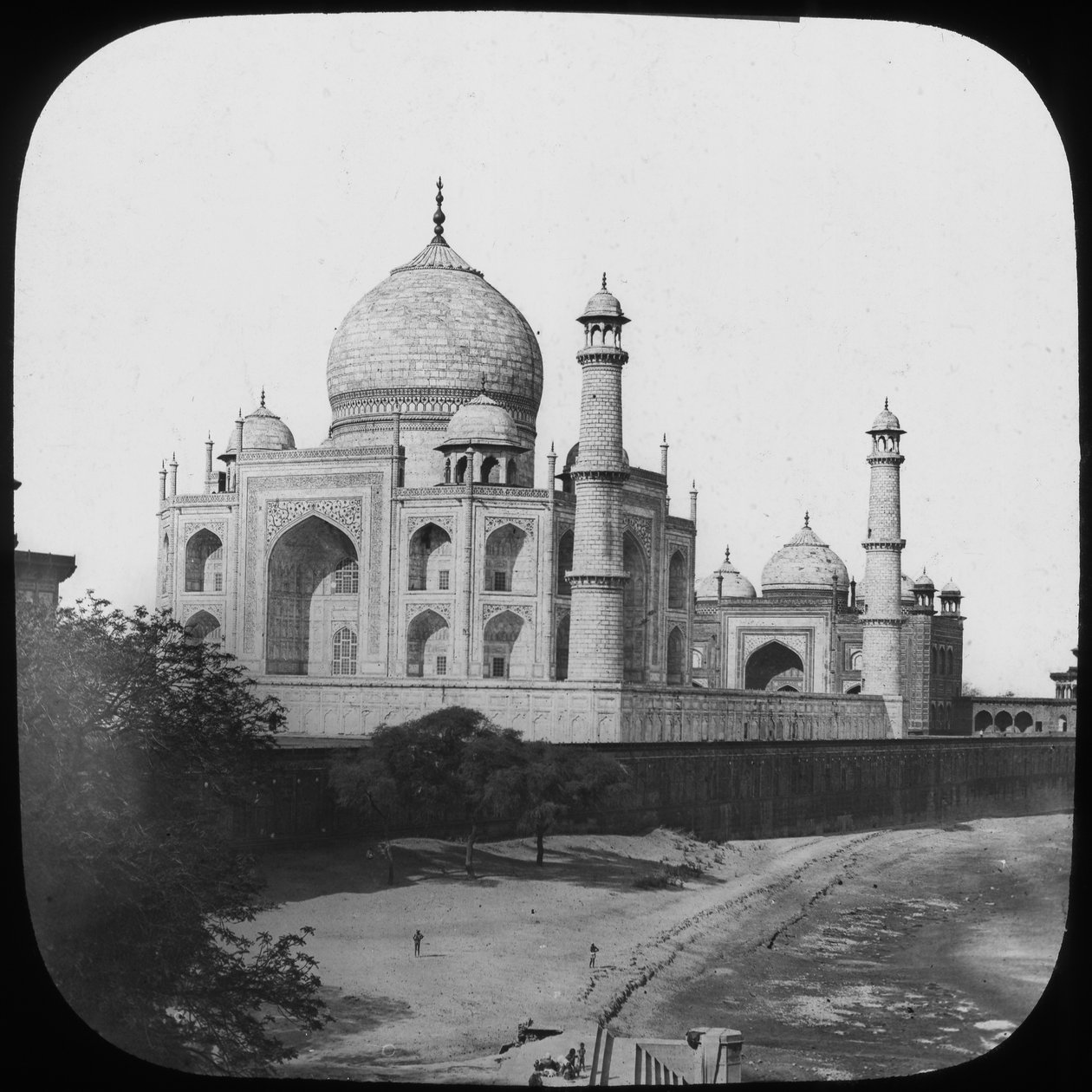 Taj Mahal, Agra, Uttar Pradesh, India, slutten av 1800- eller begynnelsen av 1900-tallet av Unbekannt