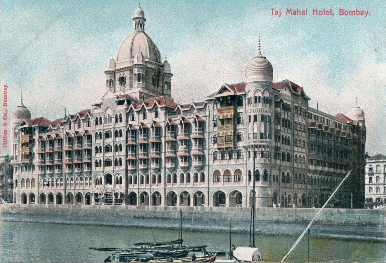 Taj Mahal Palace Hotel, Bombay, India, 1900-tallet av Unbekannt