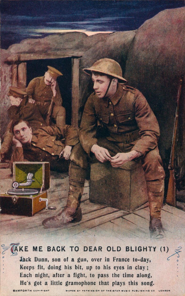 Ta meg tilbake til Dear Old Blighty 1, c1916. av Unbekannt