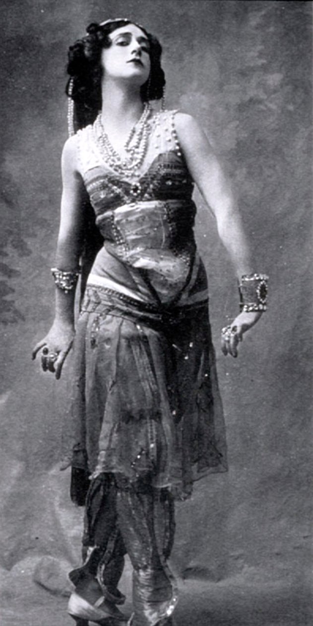 Tamara Karsavina, russisk ballerina, 1911 av Unbekannt