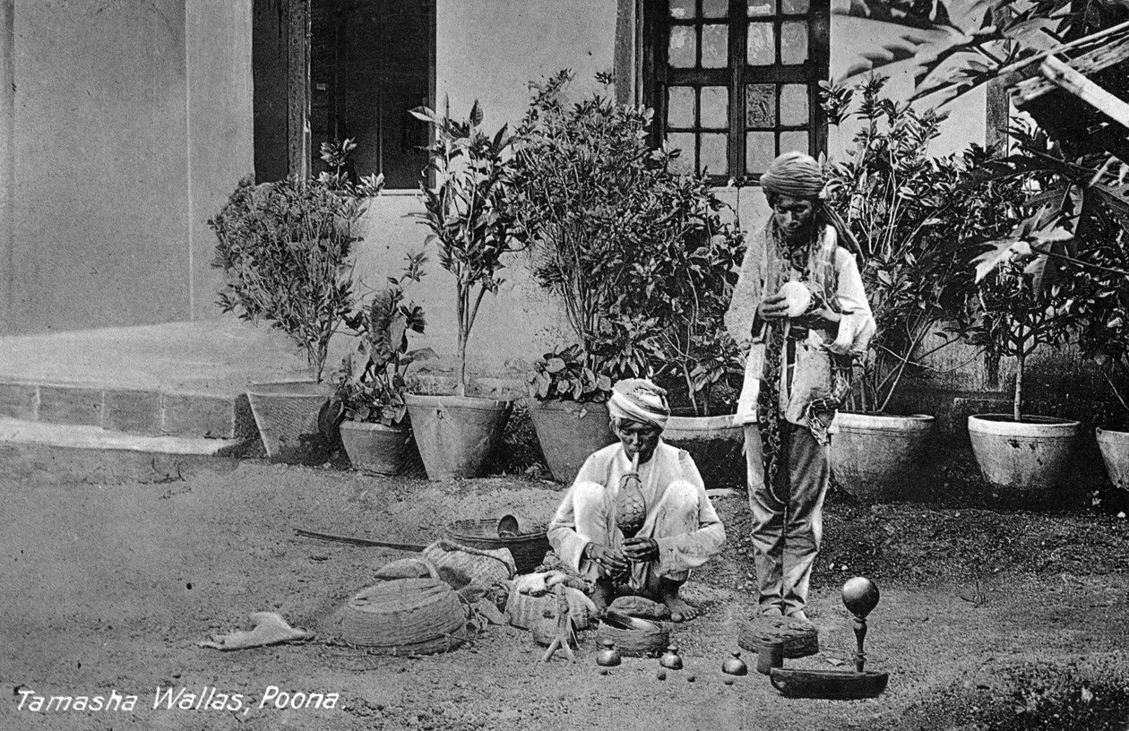Tamasha Wallas, Pune Poona, India, tidlig på 1900-tallet av Unbekannt