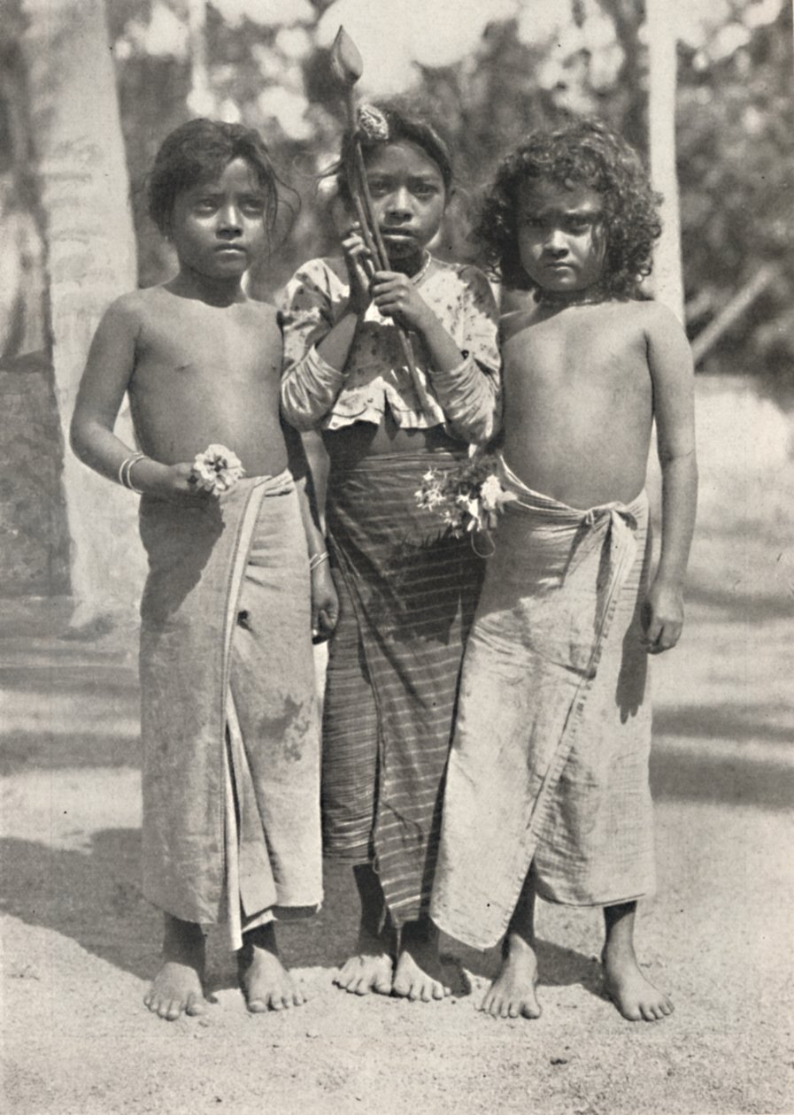 Tamulenkinder, 1926. av Unbekannt