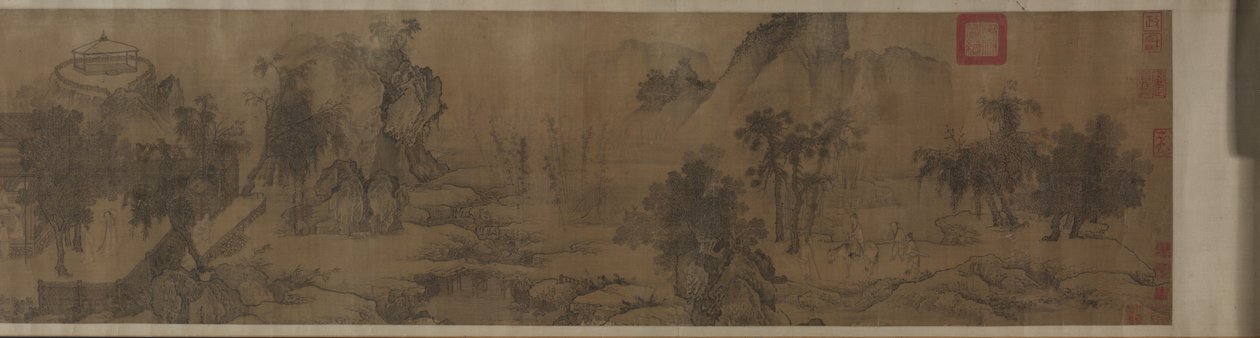 Tao Yuanmings Return Home, 1300-tallet. av Unbekannt