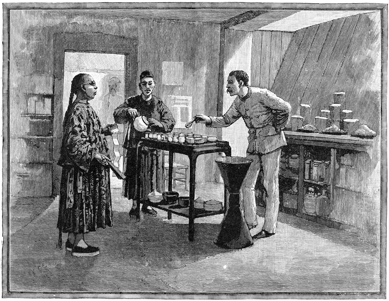 Smaker te i Kina, 1888 av Unbekannt