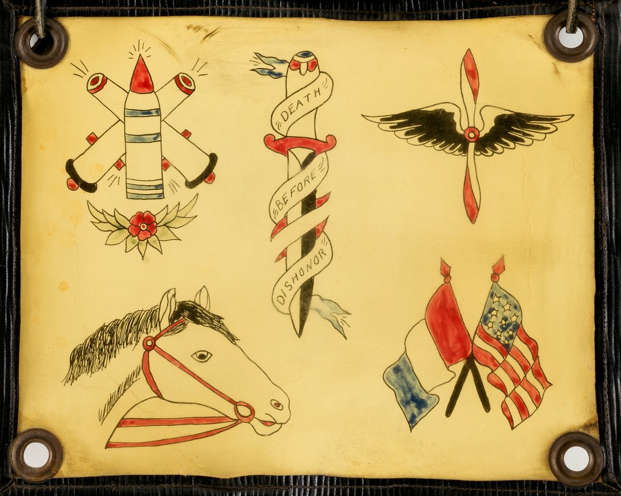 Tatoveringsblits, 1900-tallet. av Unbekannt