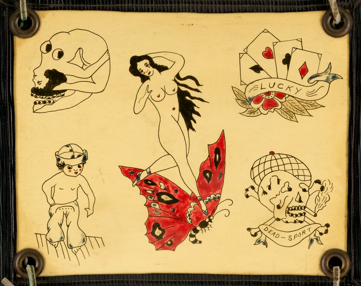 Tatoveringsblits, 1900-tallet. av Unbekannt