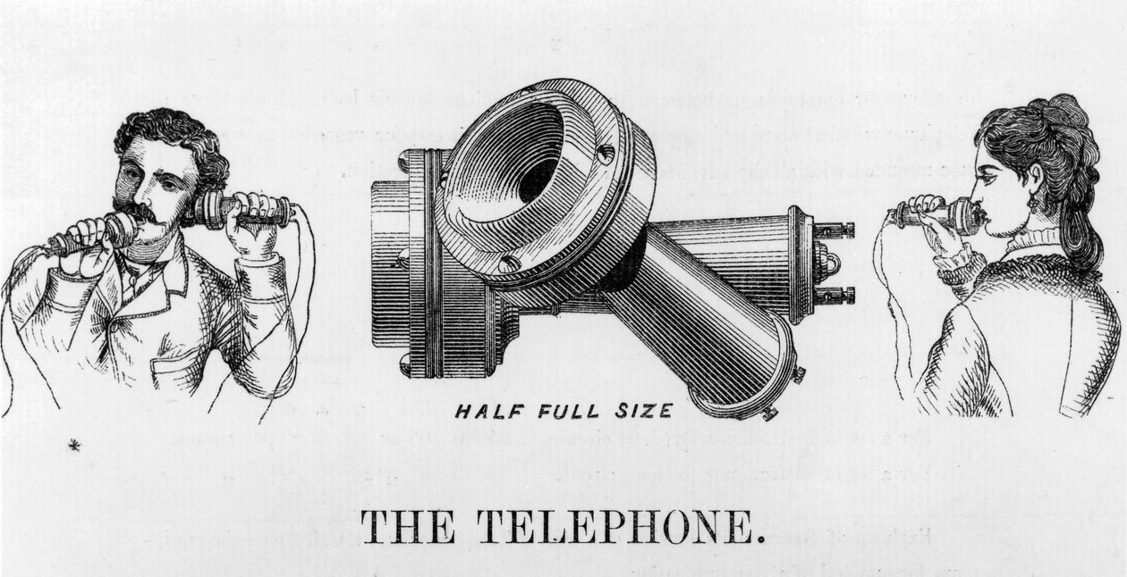 Telefoni, Telefoner Annonse for telefon av Unbekannt