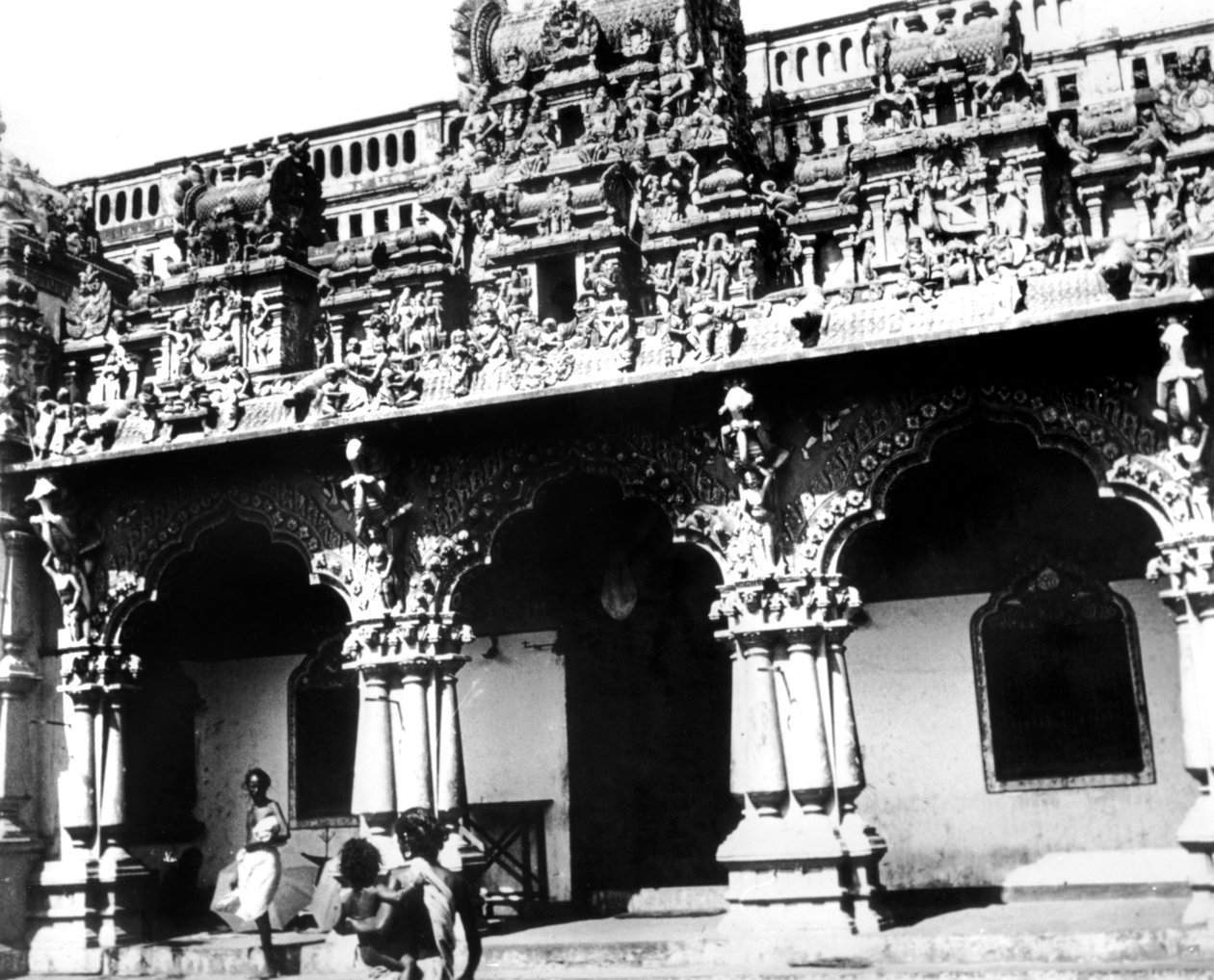 Temple, Singapore, 1900 av Unbekannt