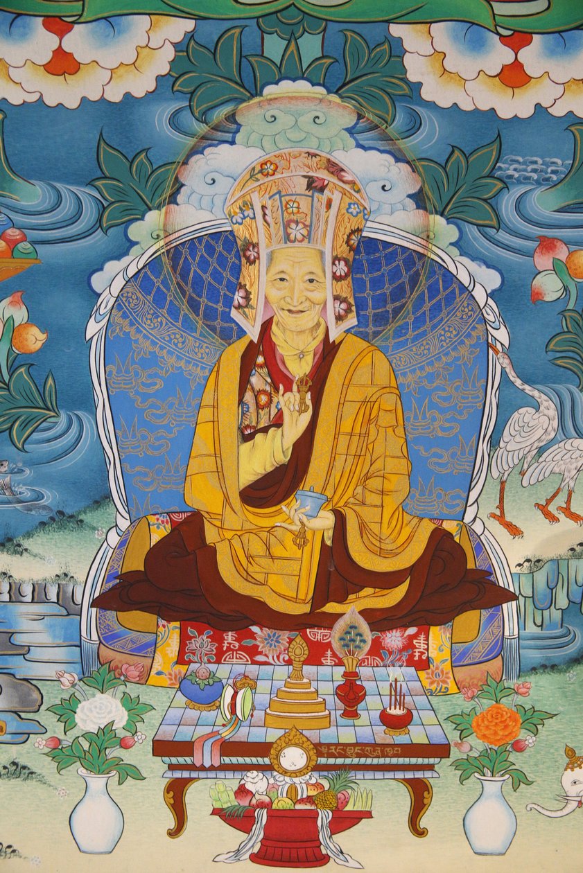 tempel for de tusen Buddha SDA på KA på L ing menighetsmaleri KA lou Rin ødelagt T-bil, lab Euler, Frankrike av Unbekannt
