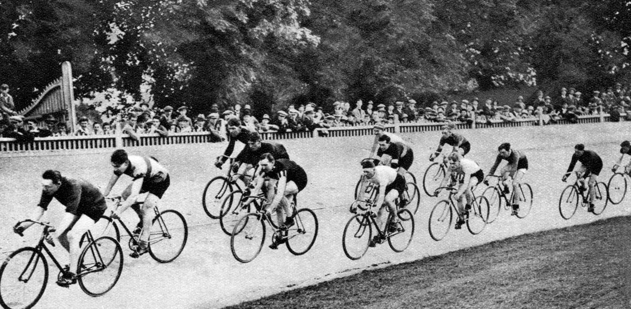 Ti miles amatørsykkelmesterskap, Herne Hill sykkelbane, London, 1926-1927 av Unbekannt